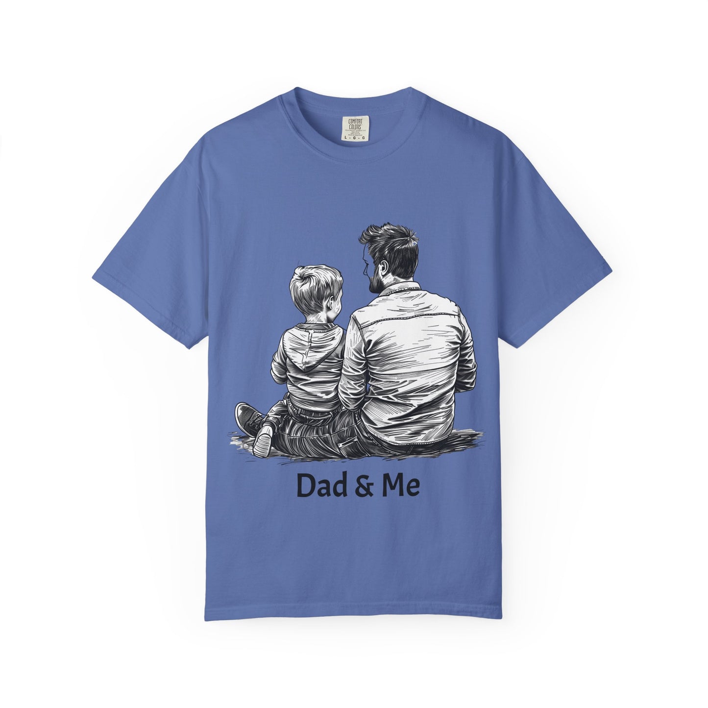 Dad & Me Unisex Garment-Dyed T-Shirt - Perfect Gift for Father's Day and Family Occasions