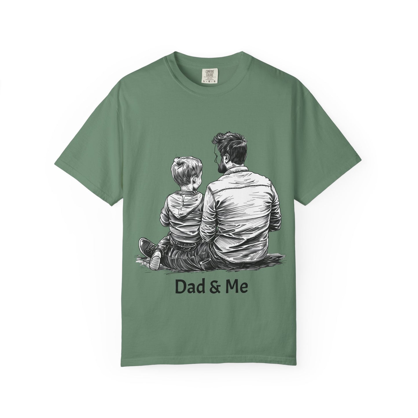 Dad & Me Unisex Garment-Dyed T-Shirt - Perfect Gift for Father's Day and Family Occasions