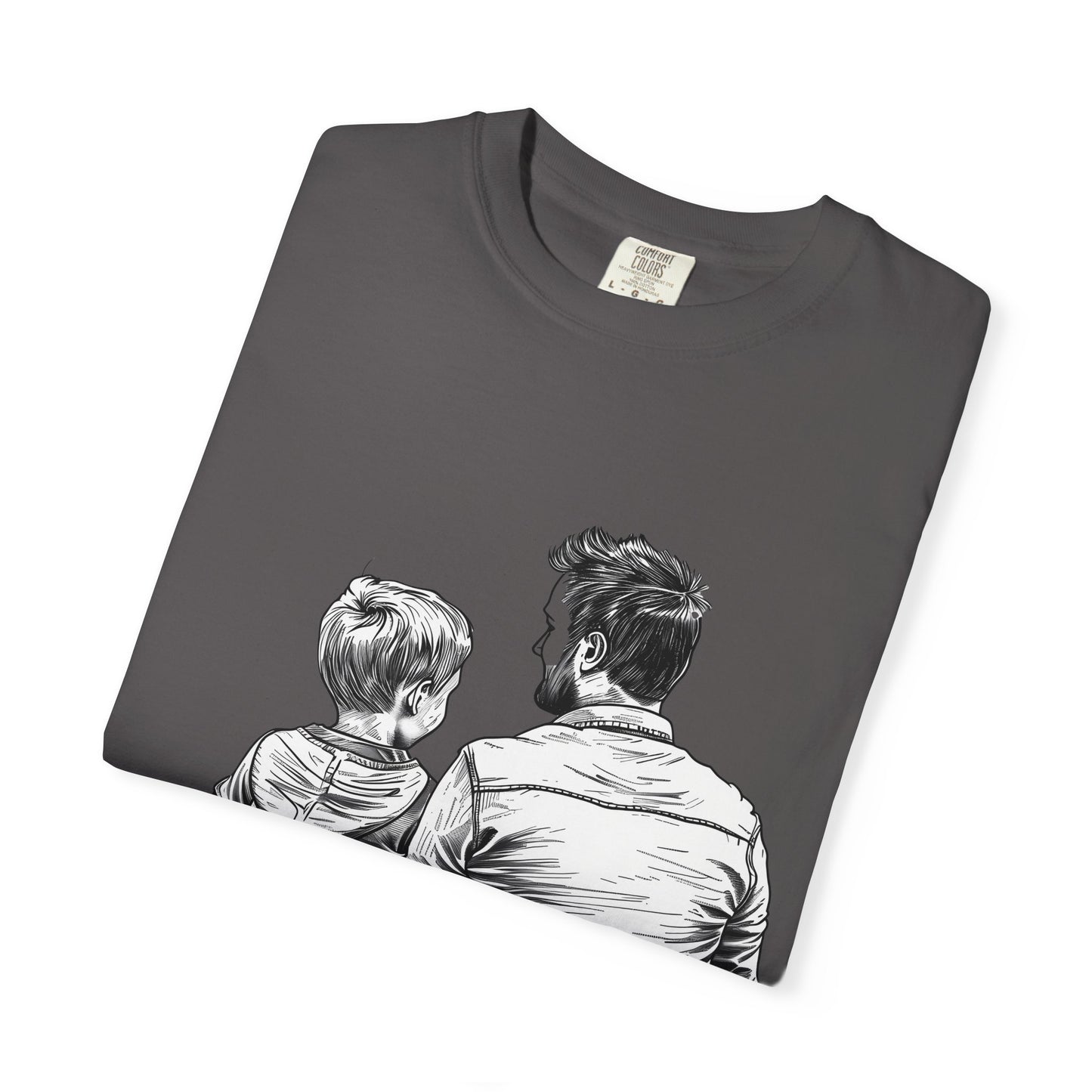 Dad & Me Unisex Garment-Dyed T-Shirt - Perfect Gift for Father's Day and Family Occasions