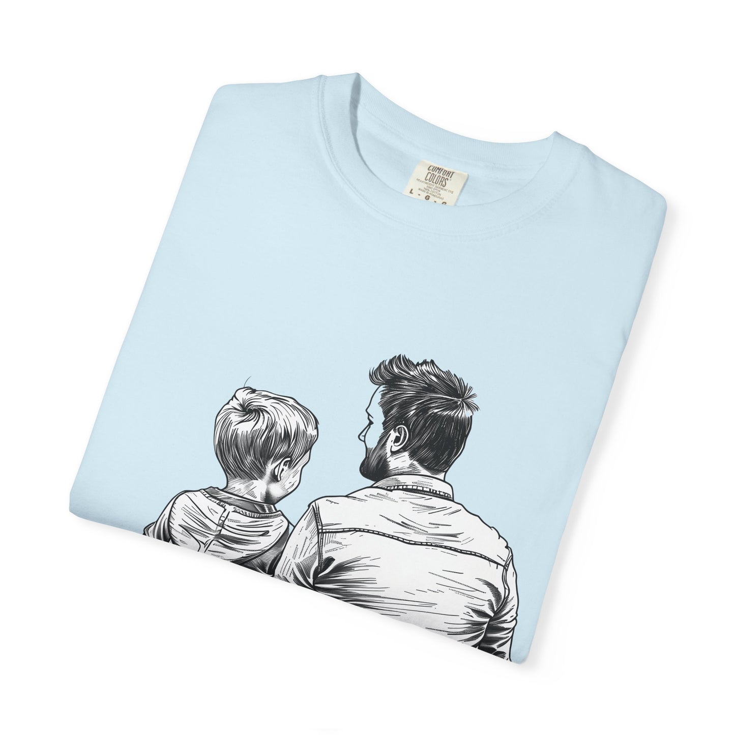 Dad & Me Unisex Garment-Dyed T-Shirt - Perfect Gift for Father's Day and Family Occasions
