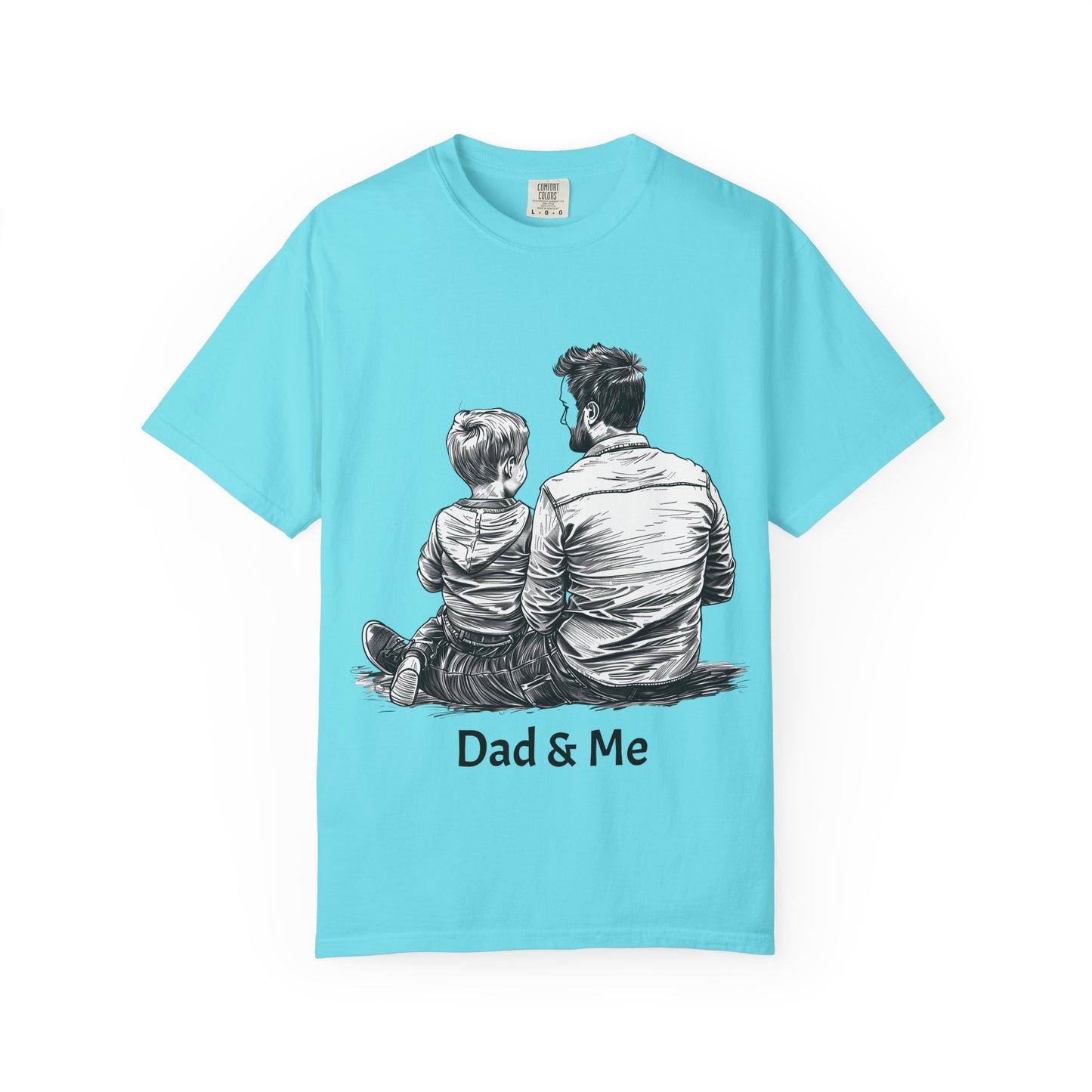 Dad & Me Unisex Garment-Dyed T-Shirt - Perfect Gift for Father's Day and Family Occasions