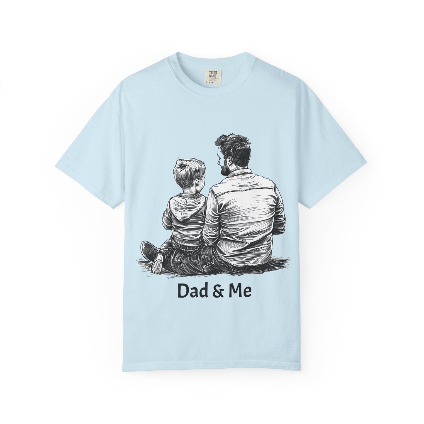 Dad & Me Unisex Garment-Dyed T-Shirt - Perfect Gift for Father's Day and Family Occasions