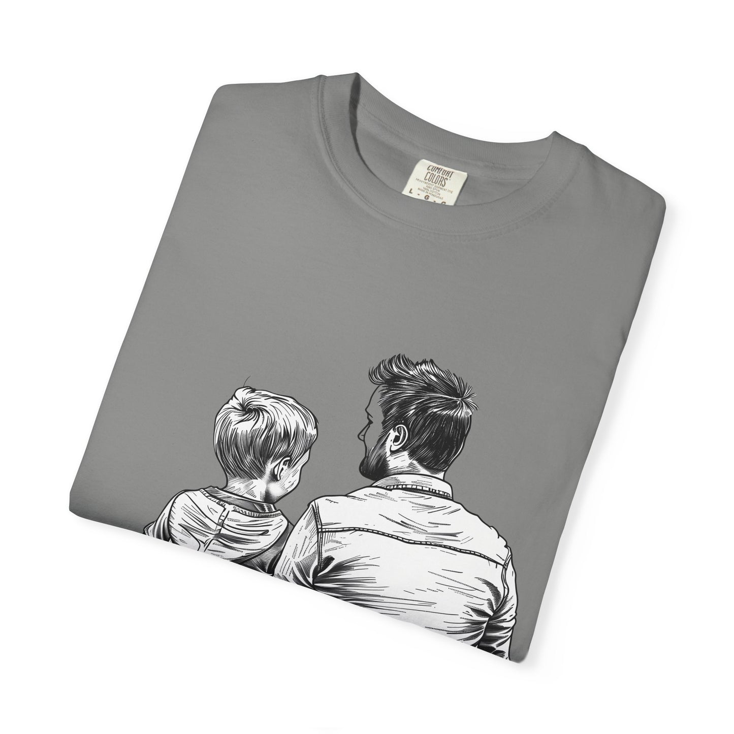 Dad & Me Unisex Garment-Dyed T-Shirt - Perfect Gift for Father's Day and Family Occasions