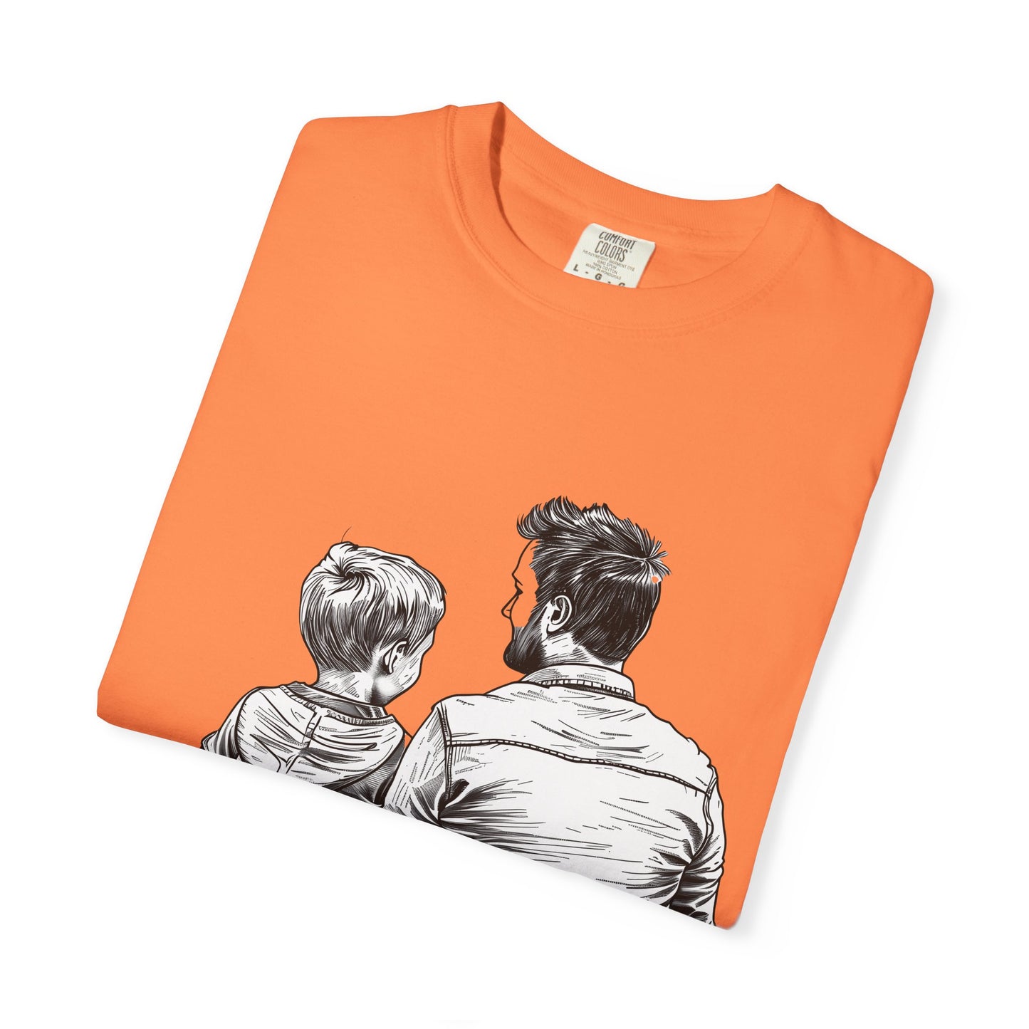 Dad & Me Unisex Garment-Dyed T-Shirt - Perfect Gift for Father's Day and Family Occasions