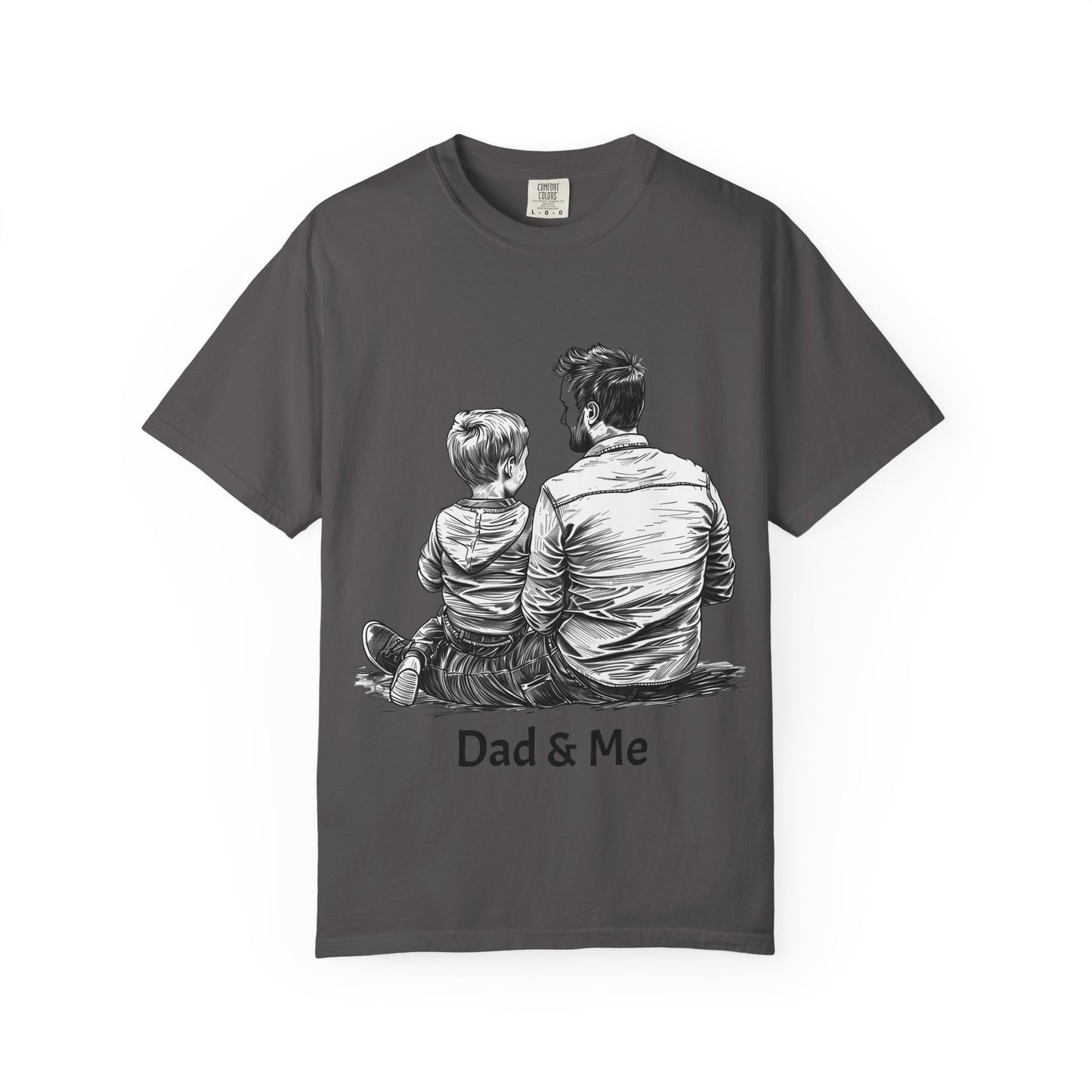 Dad & Me Unisex Garment-Dyed T-Shirt - Perfect Gift for Father's Day and Family Occasions