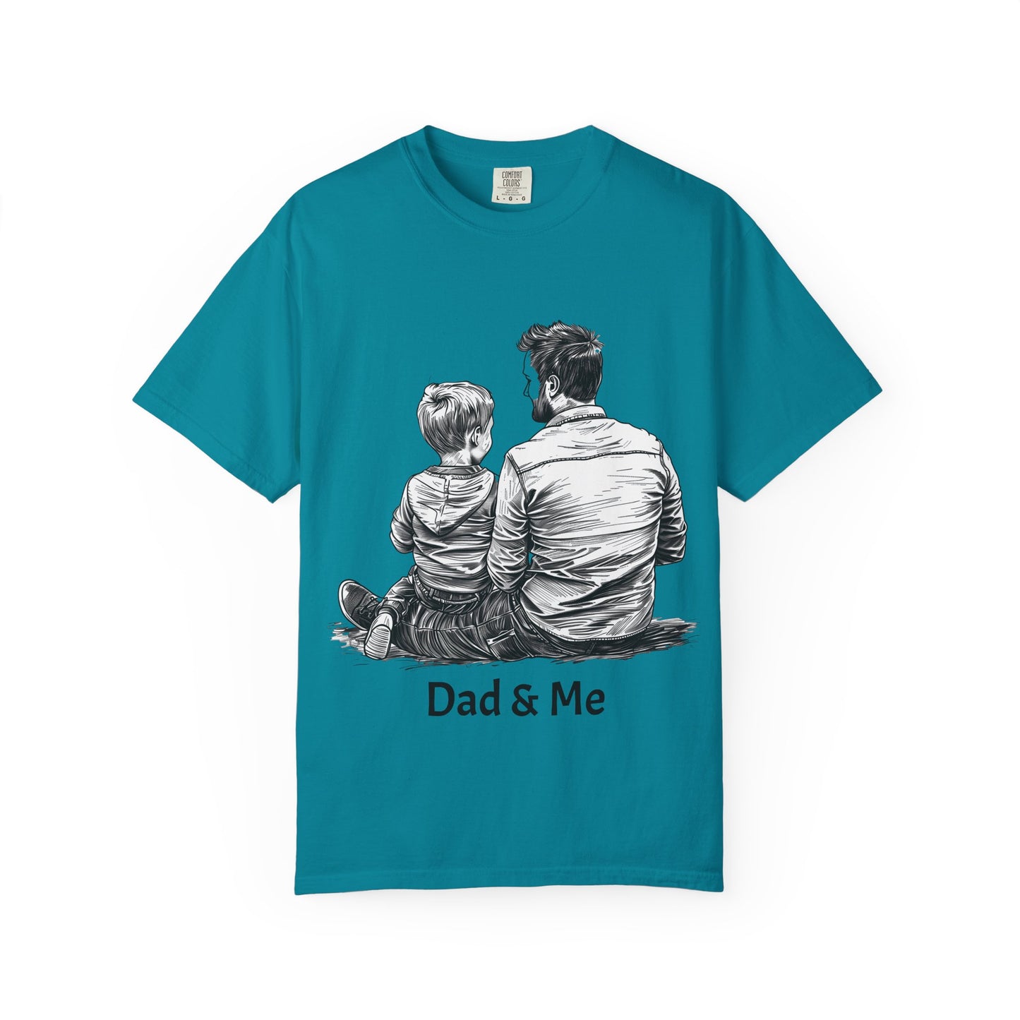 Dad & Me Unisex Garment-Dyed T-Shirt - Perfect Gift for Father's Day and Family Occasions