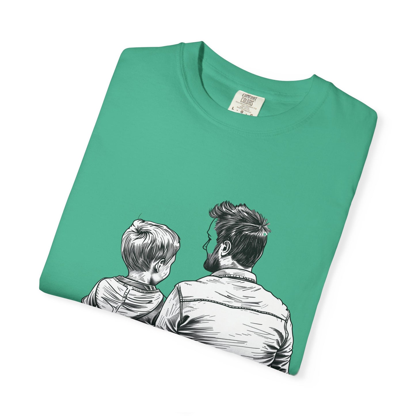 Dad & Me Unisex Garment-Dyed T-Shirt - Perfect Gift for Father's Day and Family Occasions