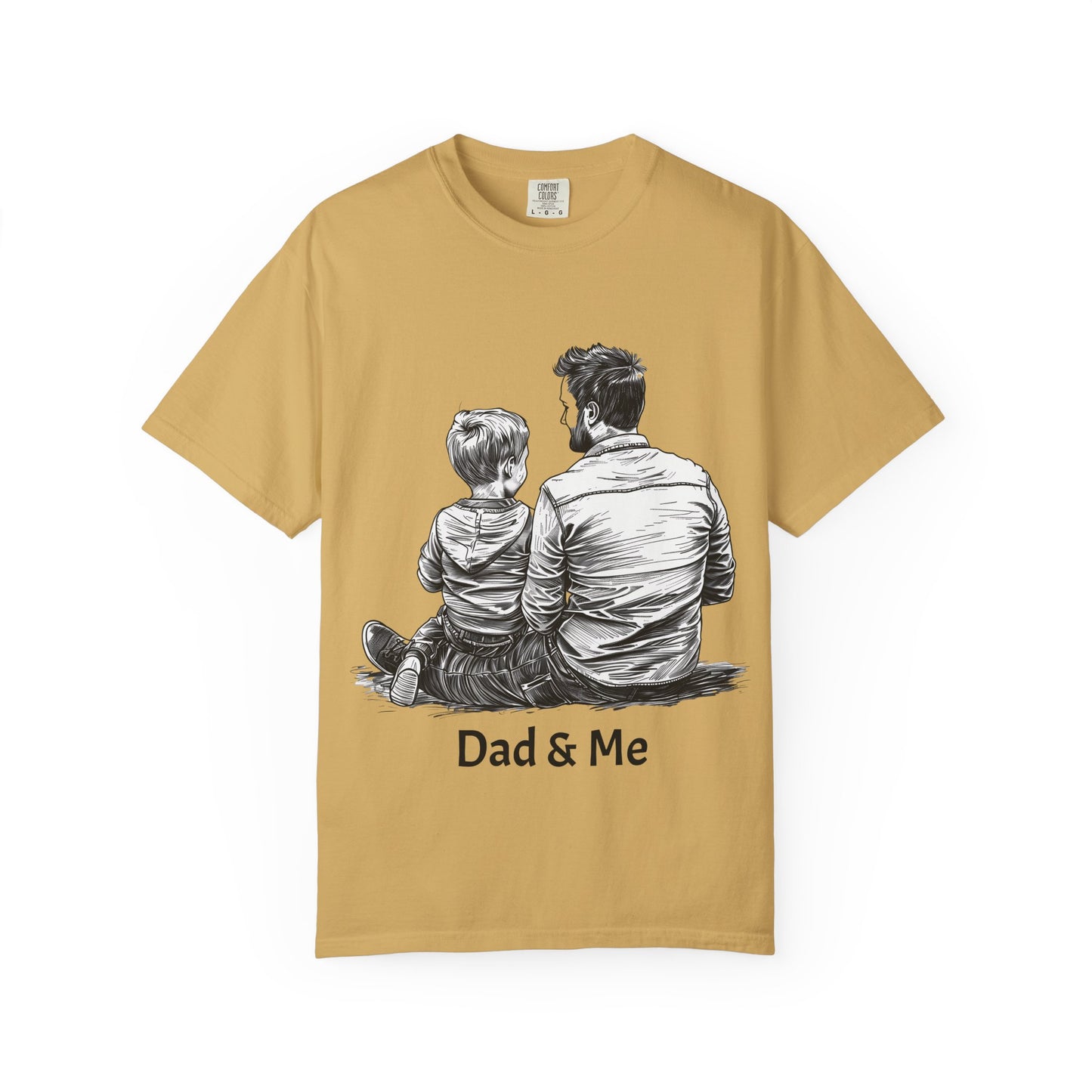 Dad & Me Unisex Garment-Dyed T-Shirt - Perfect Gift for Father's Day and Family Occasions