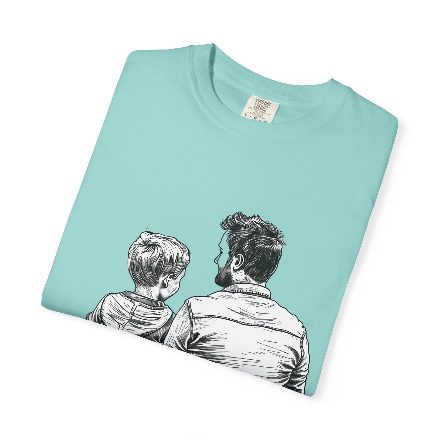 Dad & Me Unisex Garment-Dyed T-Shirt - Perfect Gift for Father's Day and Family Occasions