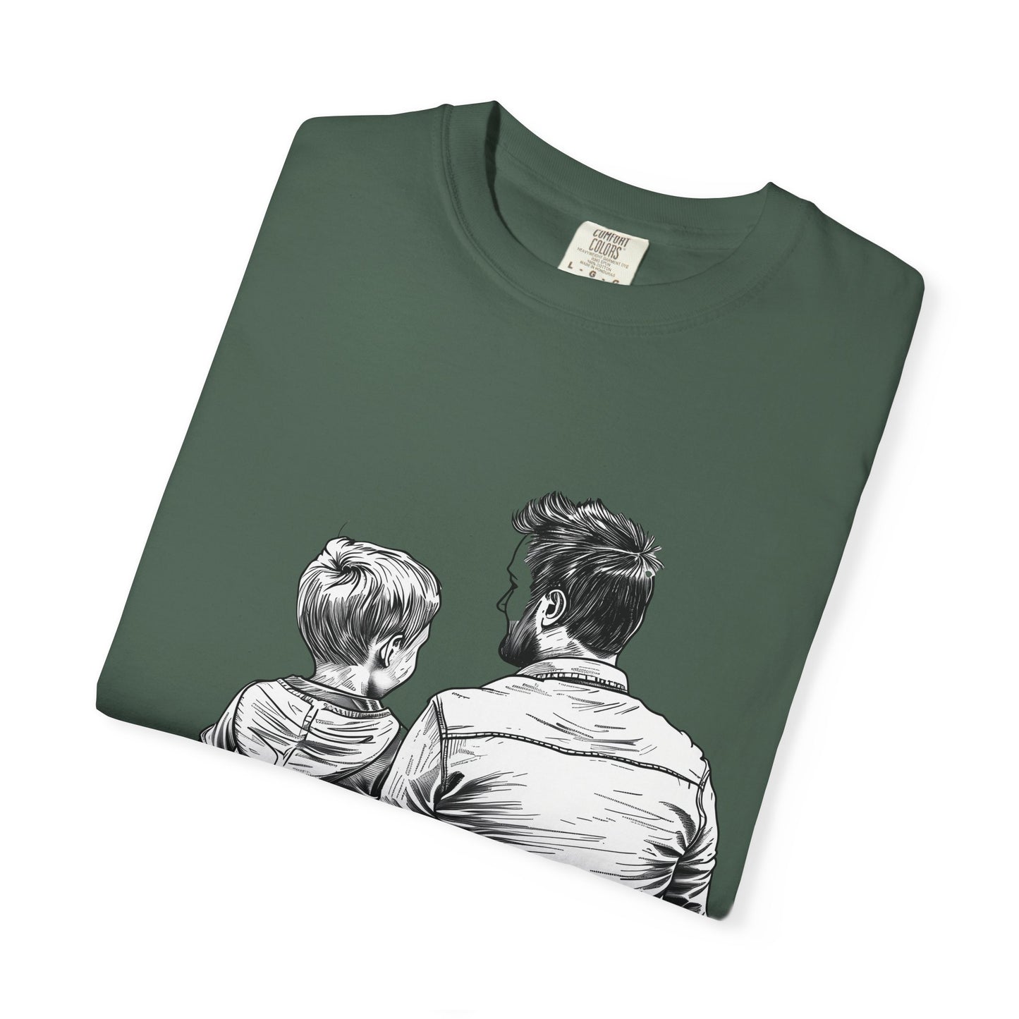 Dad & Me Unisex Garment-Dyed T-Shirt - Perfect Gift for Father's Day and Family Occasions