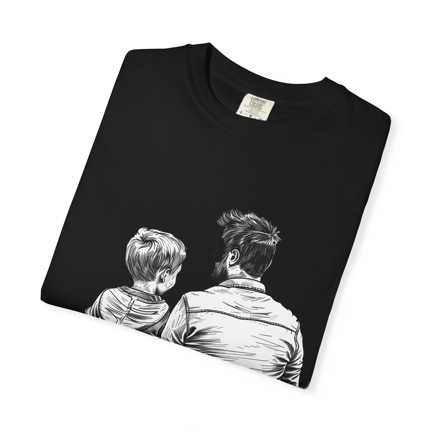 Dad & Me Unisex Garment-Dyed T-Shirt - Perfect Gift for Father's Day and Family Occasions