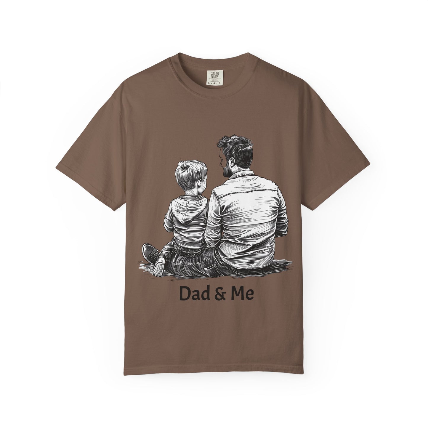 Dad & Me Unisex Garment-Dyed T-Shirt - Perfect Gift for Father's Day and Family Occasions