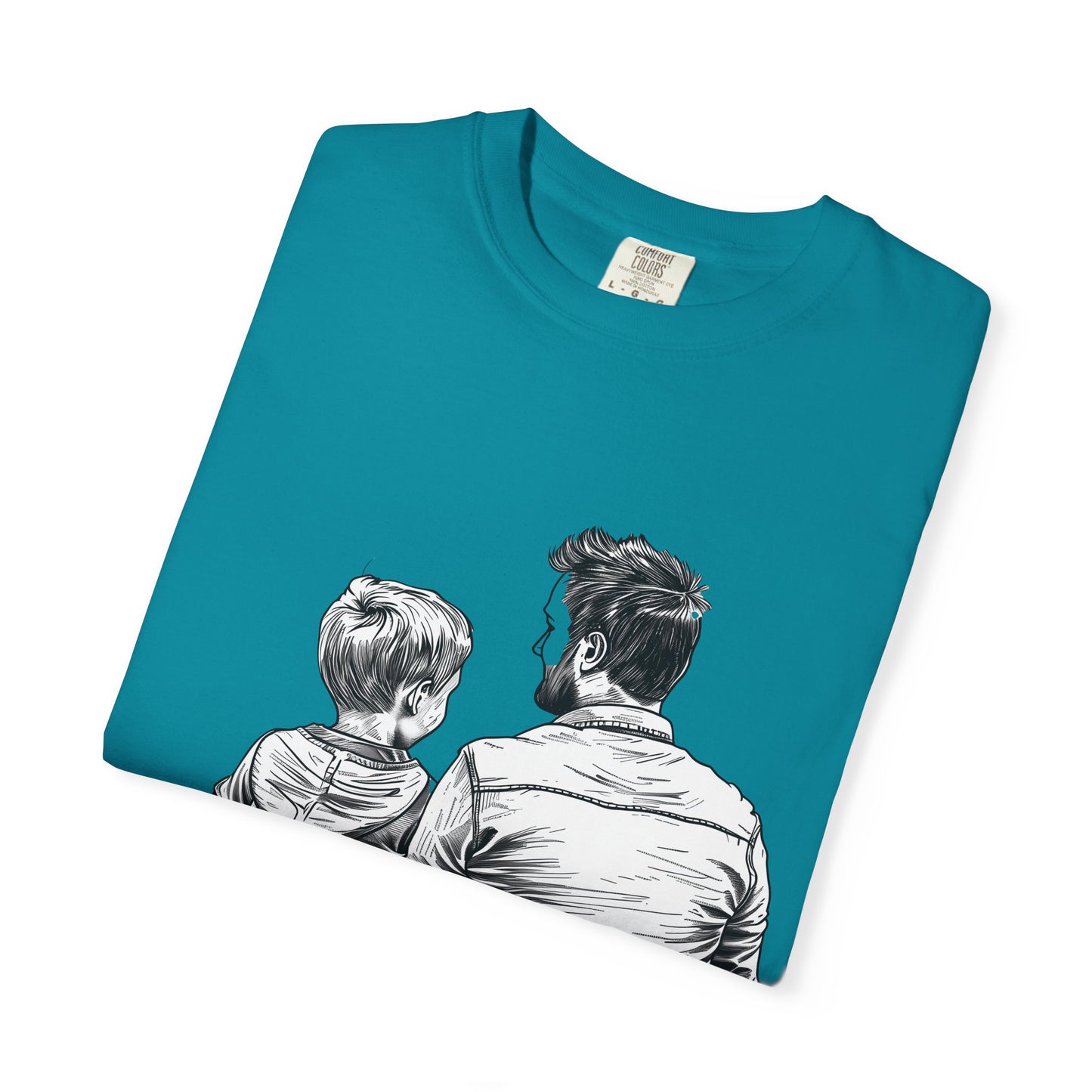 Dad & Me Unisex Garment-Dyed T-Shirt - Perfect Gift for Father's Day and Family Occasions