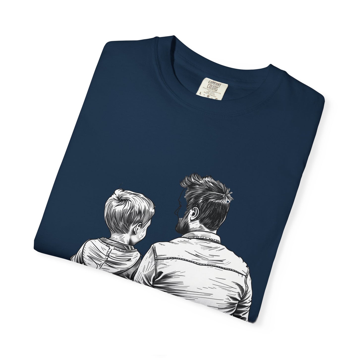 Dad & Me Unisex Garment-Dyed T-Shirt - Perfect Gift for Father's Day and Family Occasions