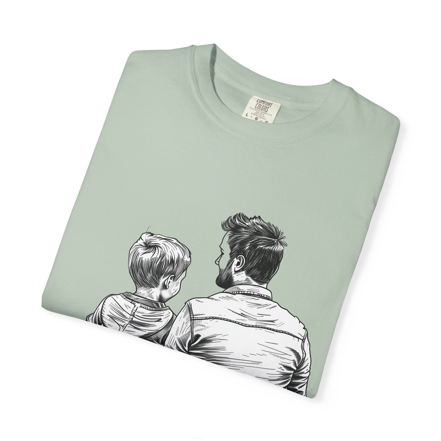 Dad & Me Unisex Garment-Dyed T-Shirt - Perfect Gift for Father's Day and Family Occasions