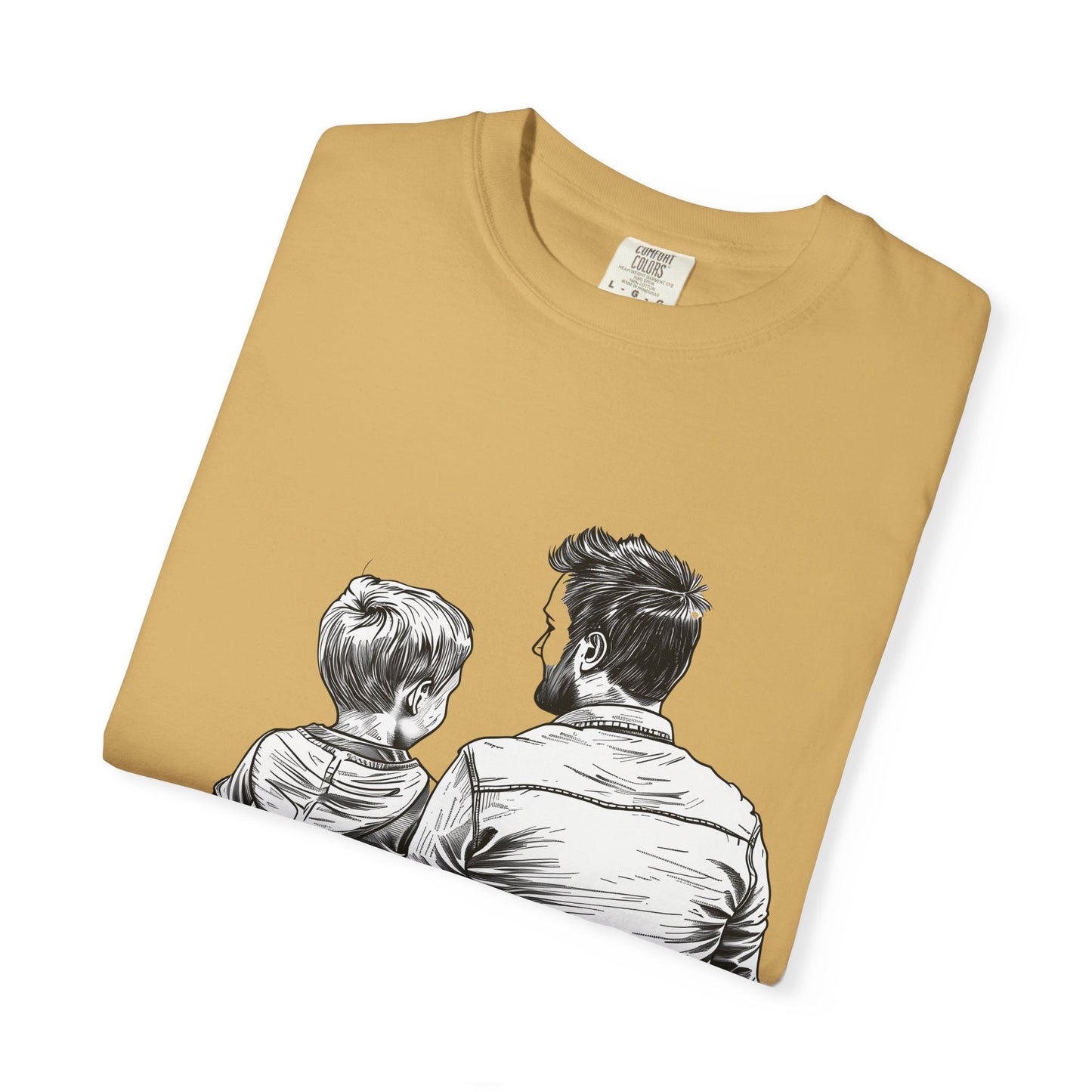 Dad & Me Unisex Garment-Dyed T-Shirt - Perfect Gift for Father's Day and Family Occasions