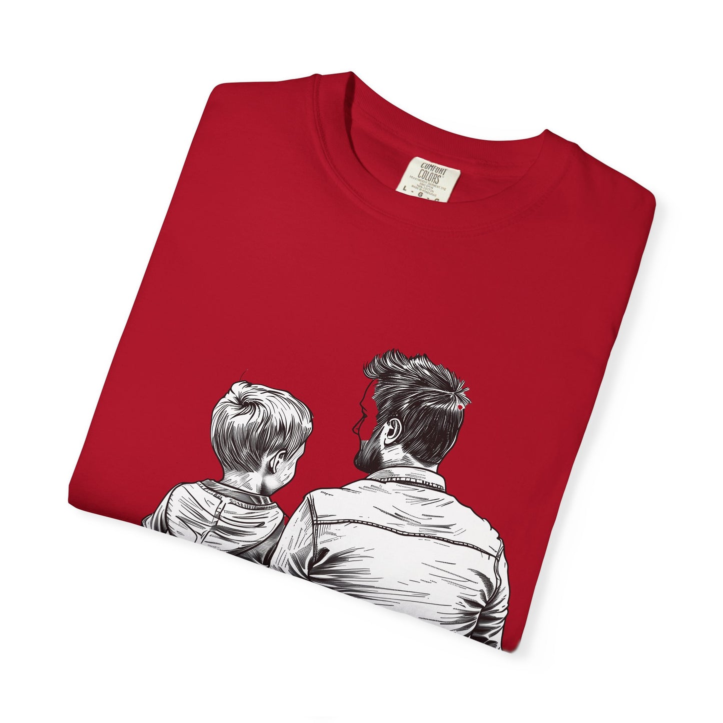 Dad & Me Unisex Garment-Dyed T-Shirt - Perfect Gift for Father's Day and Family Occasions