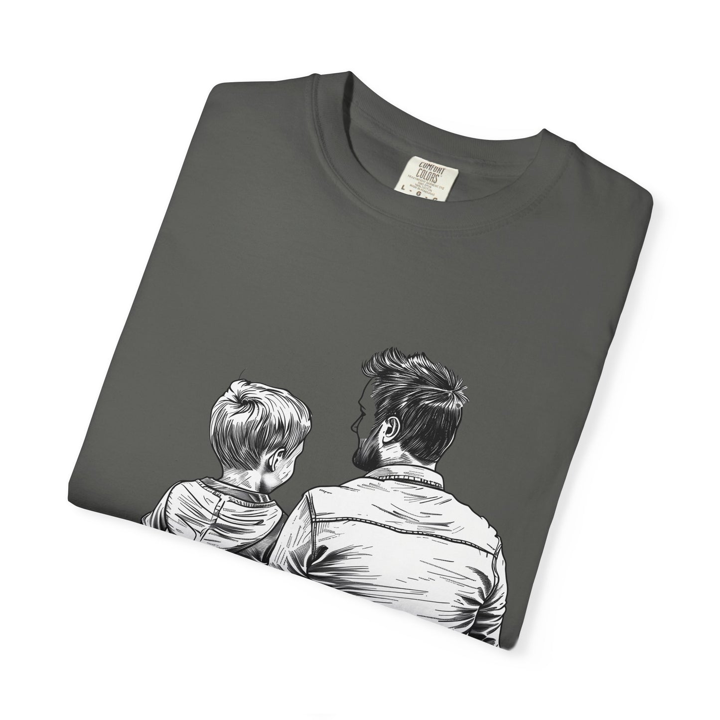 Dad & Me Unisex Garment-Dyed T-Shirt - Perfect Gift for Father's Day and Family Occasions