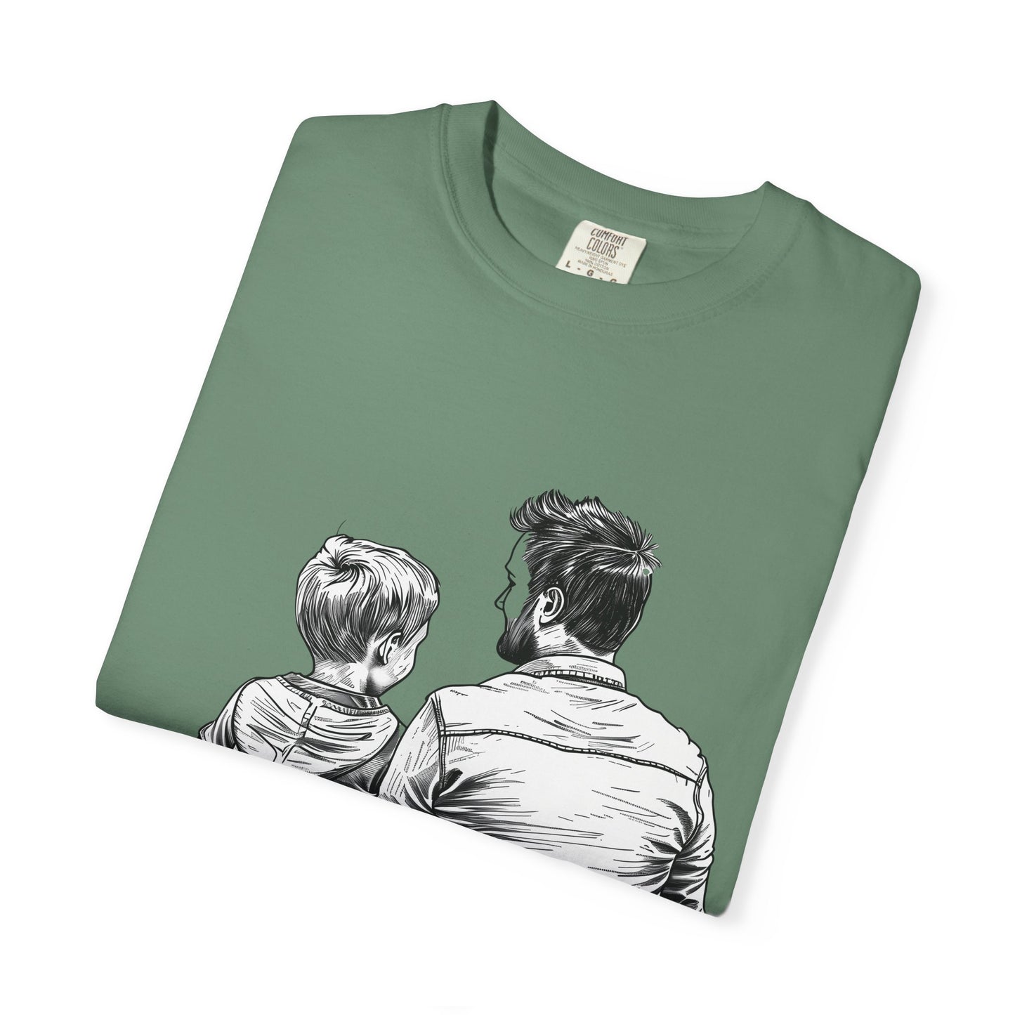 Dad & Me Unisex Garment-Dyed T-Shirt - Perfect Gift for Father's Day and Family Occasions