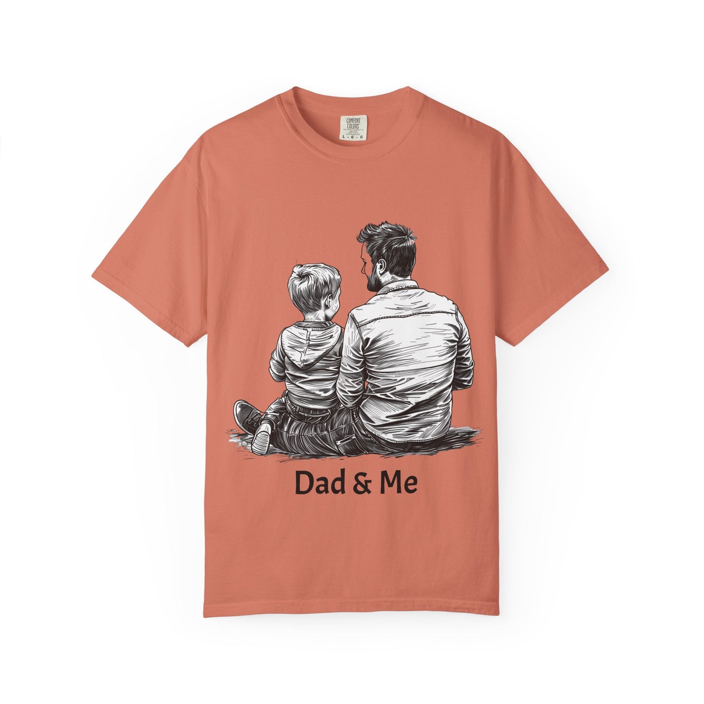 Dad & Me Unisex Garment-Dyed T-Shirt - Perfect Gift for Father's Day and Family Occasions