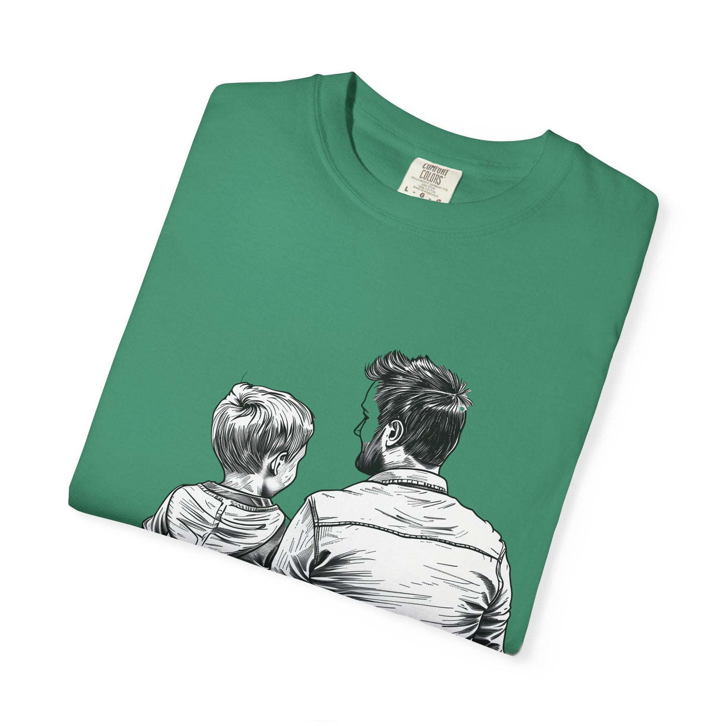 Dad & Me Unisex Garment-Dyed T-Shirt - Perfect Gift for Father's Day and Family Occasions