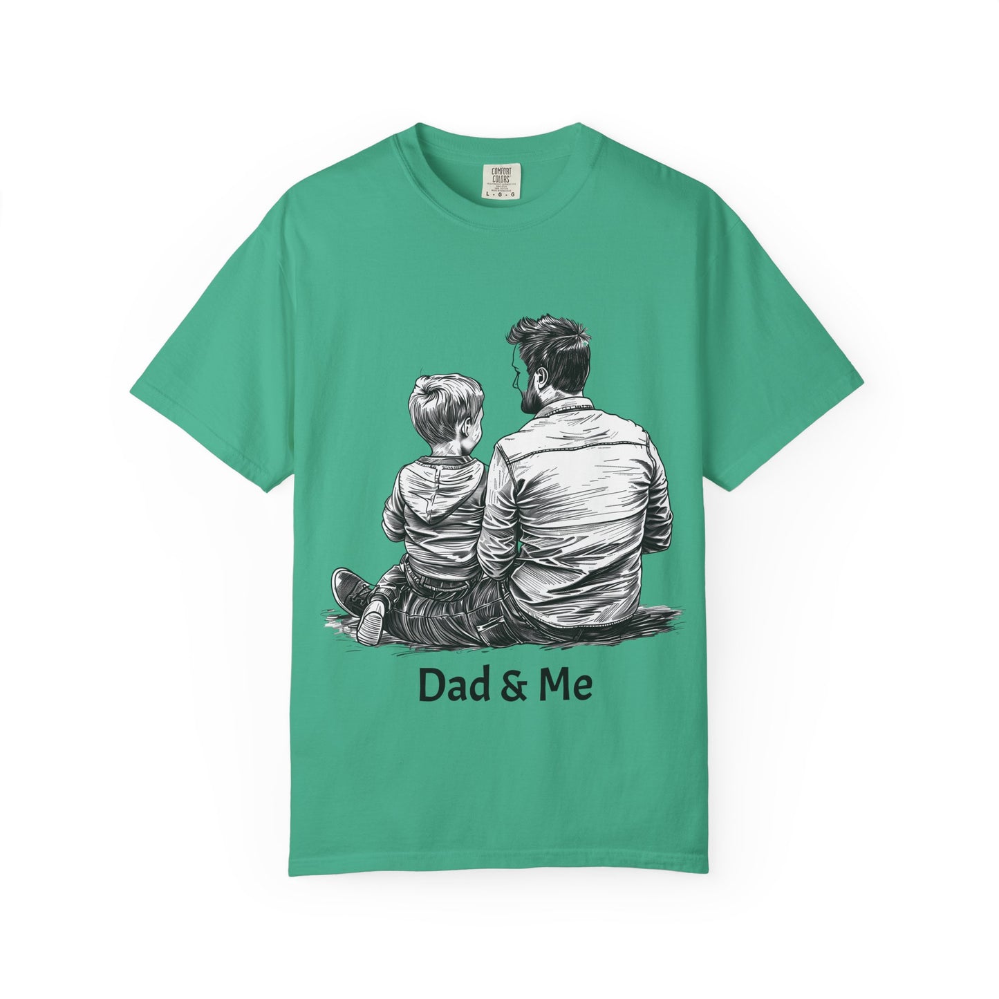 Dad & Me Unisex Garment-Dyed T-Shirt - Perfect Gift for Father's Day and Family Occasions