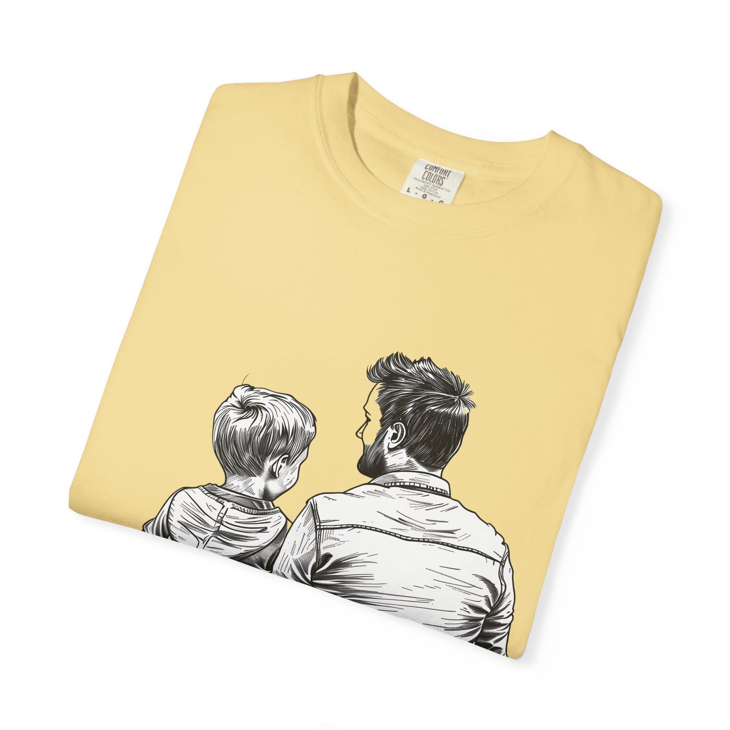 Dad & Me Unisex Garment-Dyed T-Shirt - Perfect Gift for Father's Day and Family Occasions