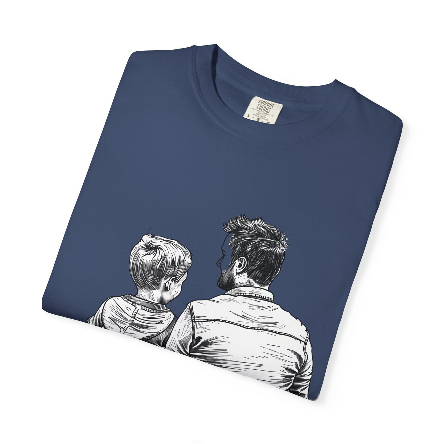 Dad & Me Unisex Garment-Dyed T-Shirt - Perfect Gift for Father's Day and Family Occasions