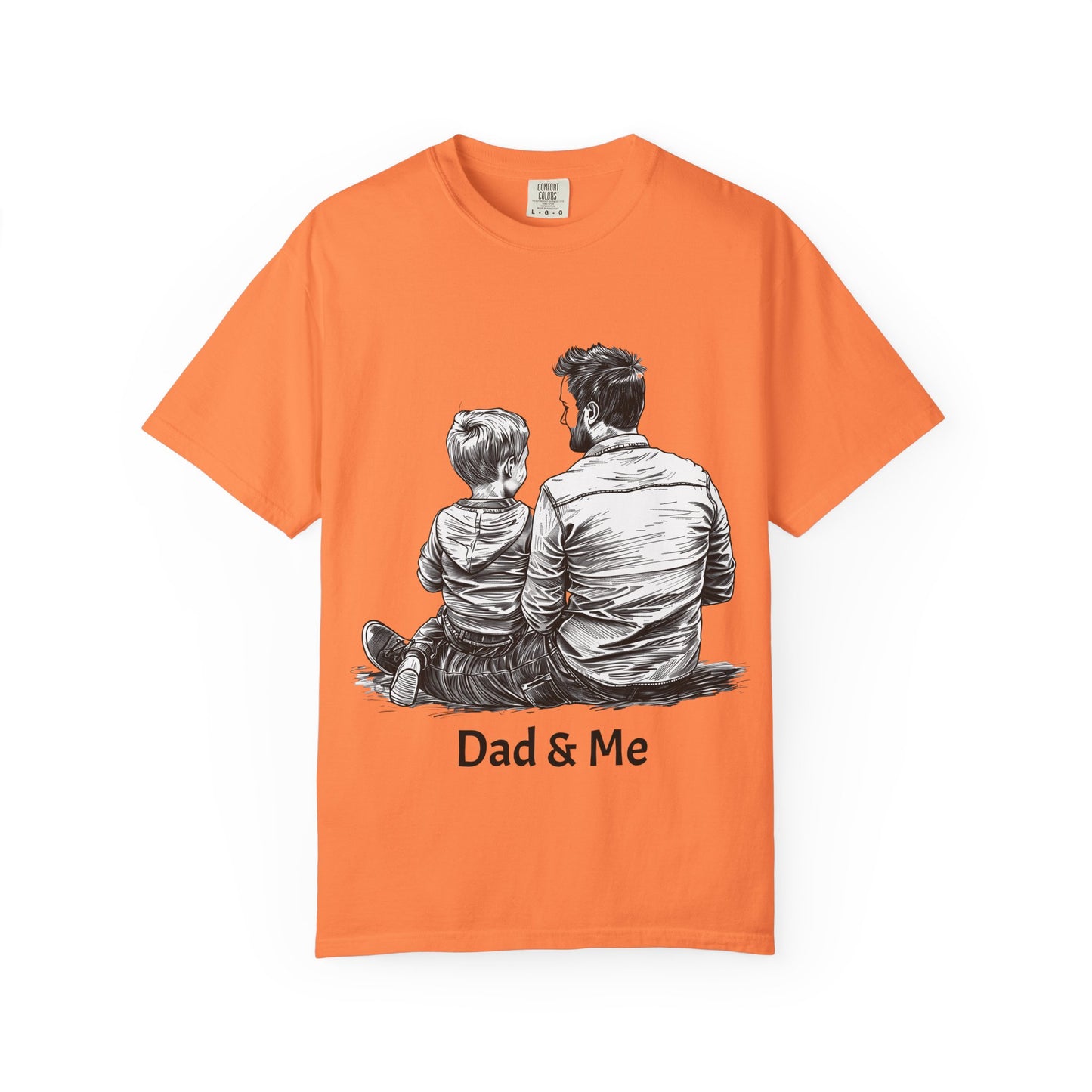 Dad & Me Unisex Garment-Dyed T-Shirt - Perfect Gift for Father's Day and Family Occasions
