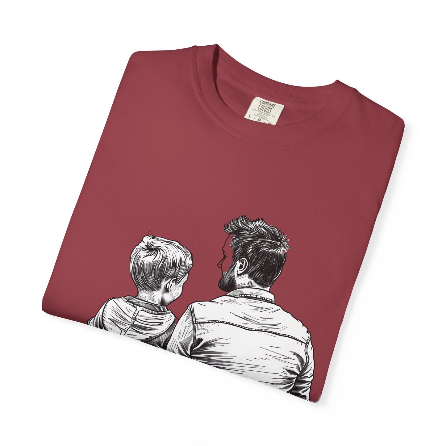 Dad & Me Unisex Garment-Dyed T-Shirt - Perfect Gift for Father's Day and Family Occasions