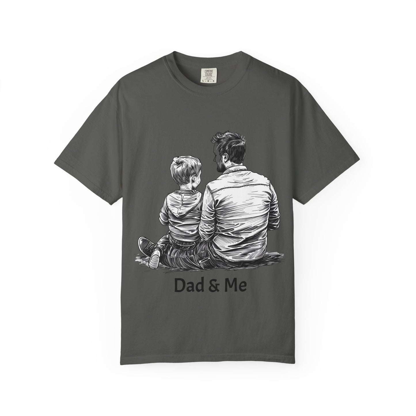 Dad & Me Unisex Garment-Dyed T-Shirt - Perfect Gift for Father's Day and Family Occasions