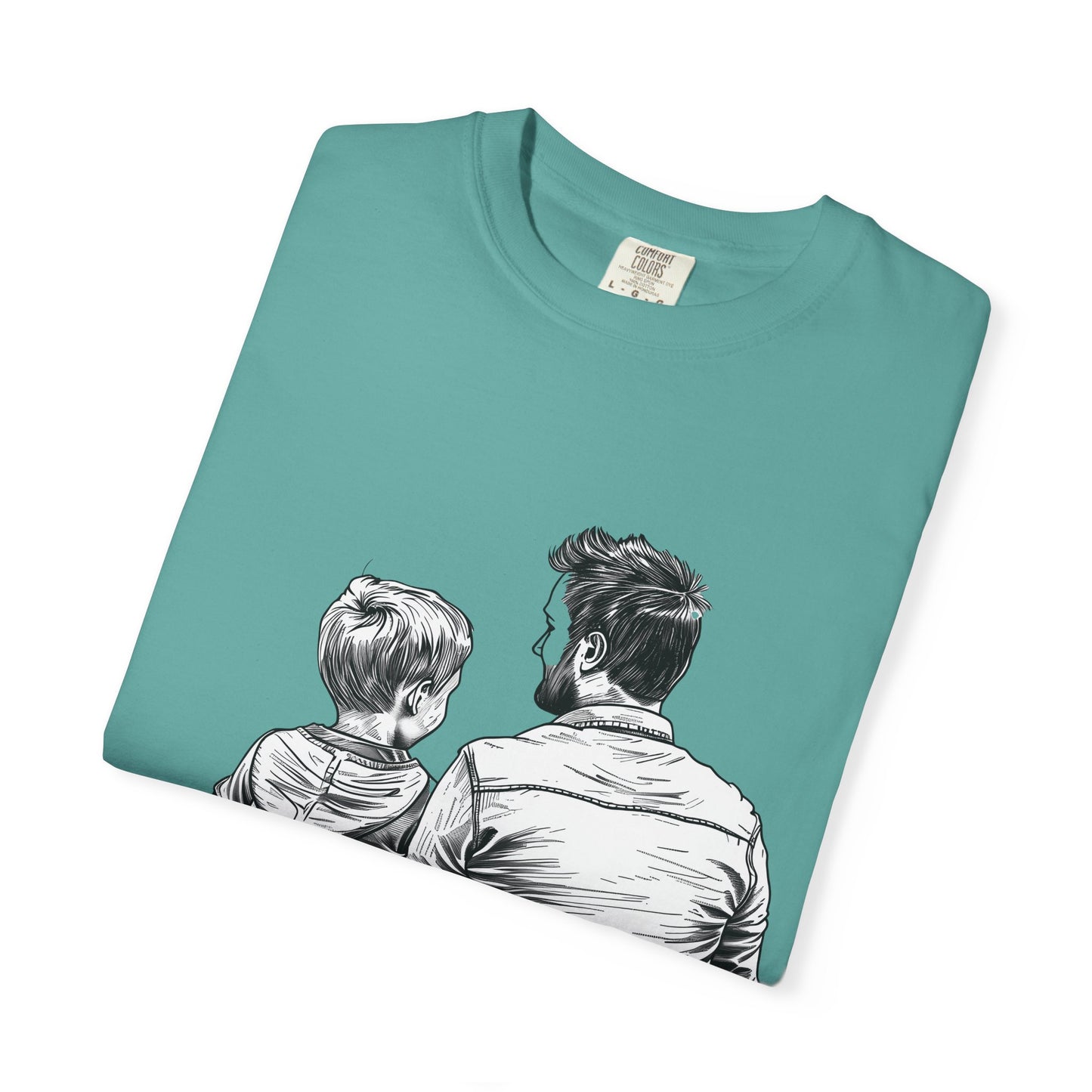 Dad & Me Unisex Garment-Dyed T-Shirt - Perfect Gift for Father's Day and Family Occasions
