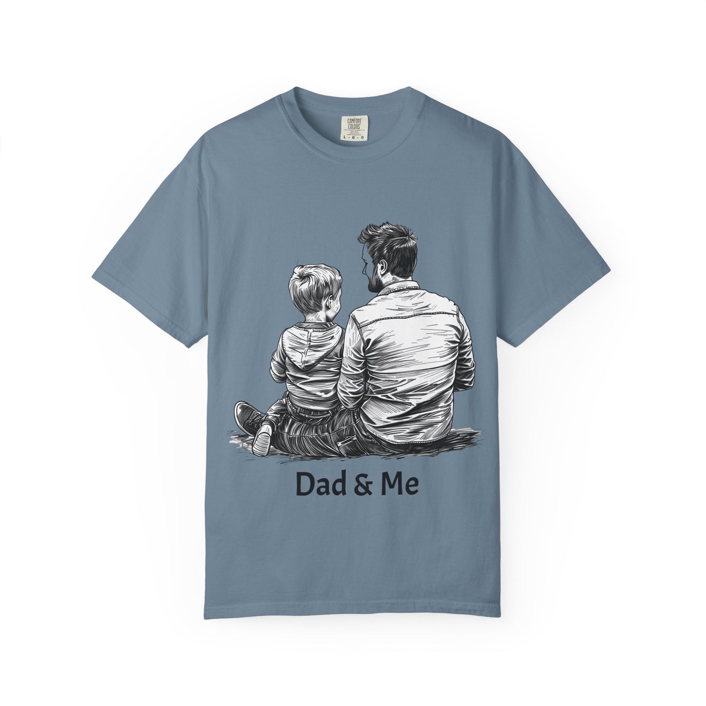 Dad & Me Unisex Garment-Dyed T-Shirt - Perfect Gift for Father's Day and Family Occasions