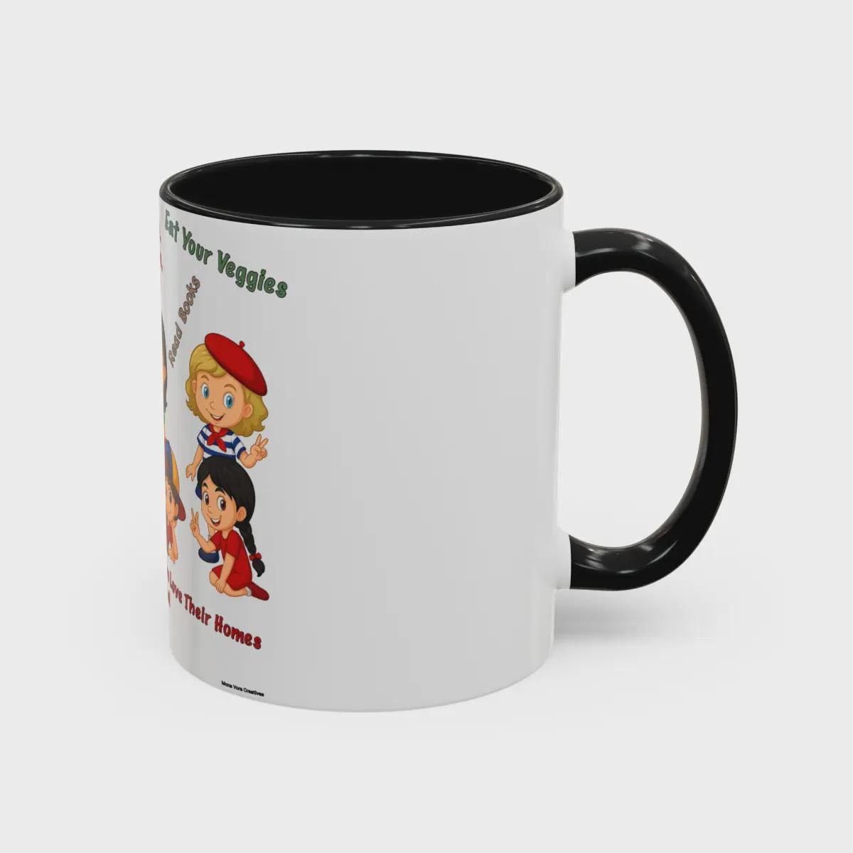 Inspirational Kids' Coffee Mug - "Be Brave, Be Curious, Be YOU" - Fun Educational Design