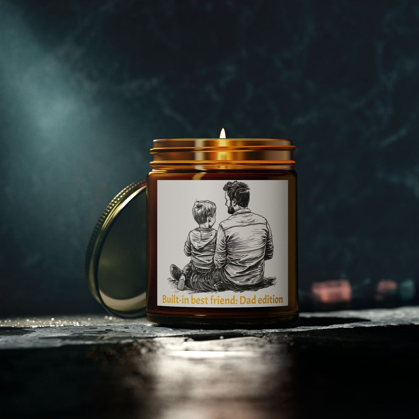 Scented Candles, Coconut Apricot Wax (4oz, 9oz)